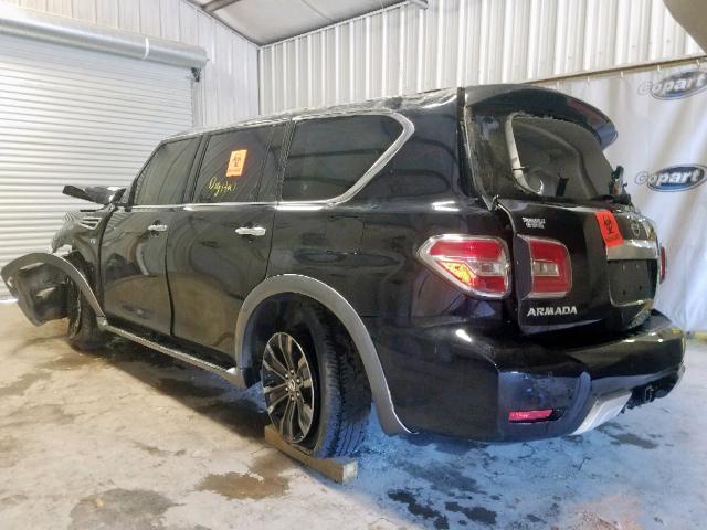 JN8AY2NF9H9304221 - 2017 NISSAN ARMADA PLA BLACK photo 3