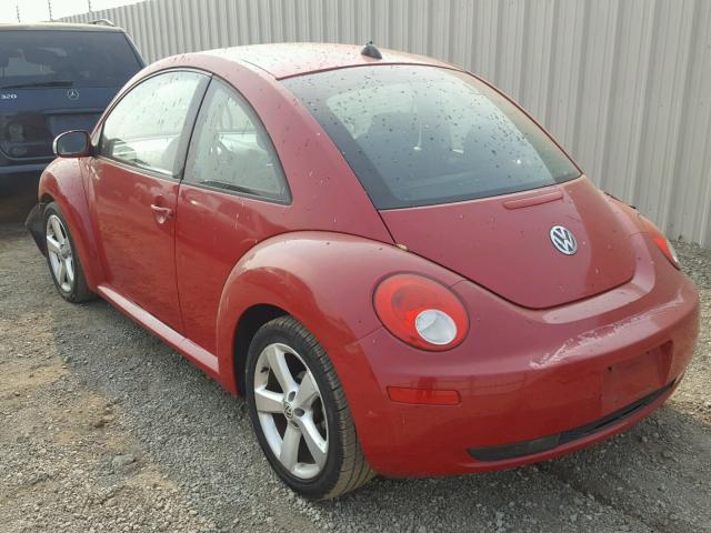 3VWSG31C06M402425 - 2006 VOLKSWAGEN NEW BEETLE RED photo 3