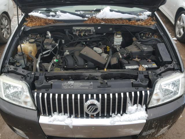 4M2CU81107KJ09543 - 2007 MERCURY MARINER LU GRAY photo 7