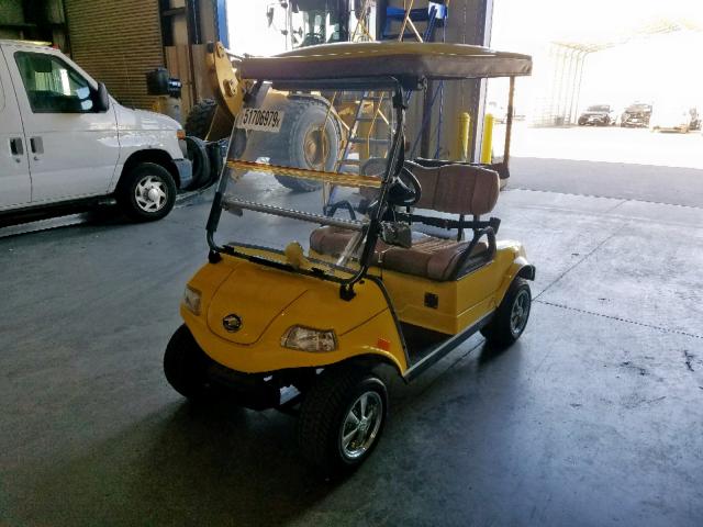 1H9H2082X90568331 - 2009 ELEC GOLFCART YELLOW photo 2