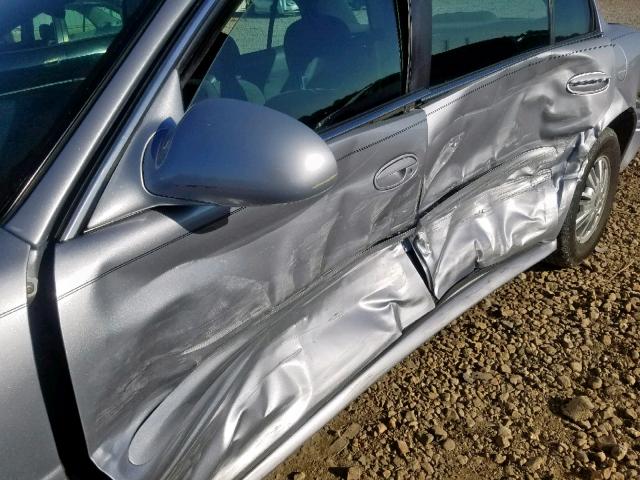 1G4HP52K05U139776 - 2005 BUICK LESABRE CU SILVER photo 9