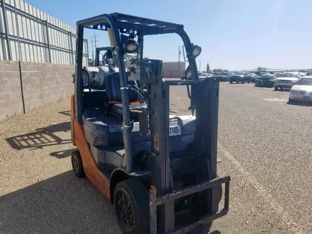 8FGCU2523830 - 2009 TOYOTA FORKLIFT GRAY photo 1