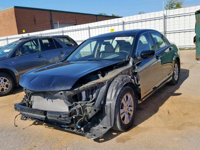 1HGCP2F65CA053972 - 2012 HONDA ACCORD SE BLACK photo 2