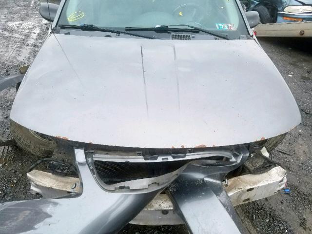 1G8AZ52F05Z144282 - 2005 SATURN ION LEVEL GRAY photo 7