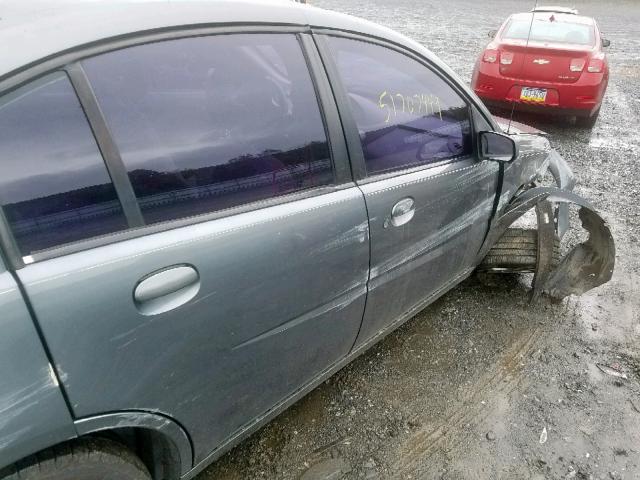 1G8AZ52F05Z144282 - 2005 SATURN ION LEVEL GRAY photo 9