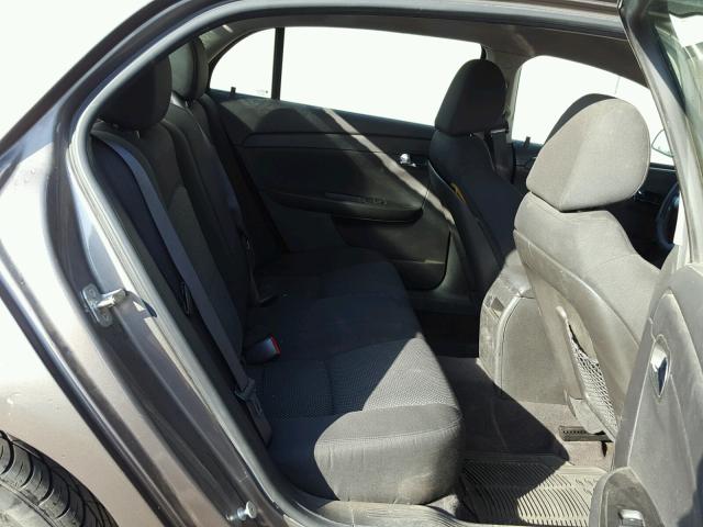 1G1ZC5EU6CF160305 - 2012 CHEVROLET MALIBU 1LT BROWN photo 6