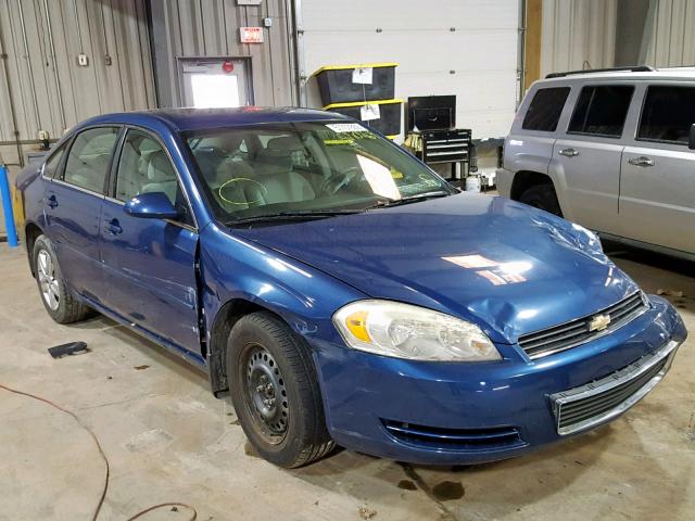 2G1WT58K469306579 - 2006 CHEVROLET IMPALA LT BLUE photo 1