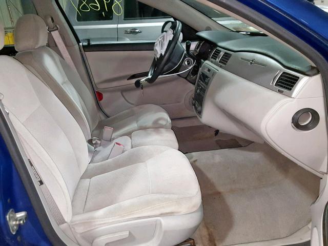 2G1WT58K469306579 - 2006 CHEVROLET IMPALA LT BLUE photo 5