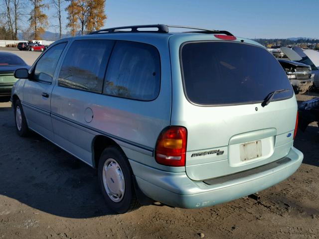 2FMDA5140SBC57962 - 1995 FORD WINDSTAR W GREEN photo 3