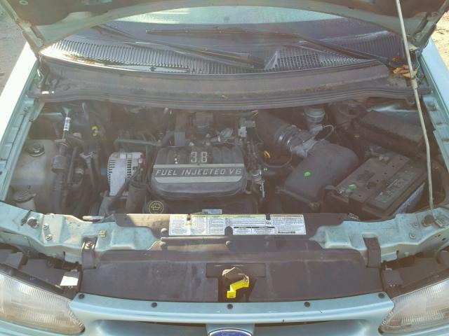 2FMDA5140SBC57962 - 1995 FORD WINDSTAR W GREEN photo 7