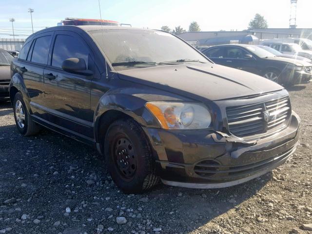 1B3HB28B98D630068 - 2008 DODGE CALIBER BLACK photo 1