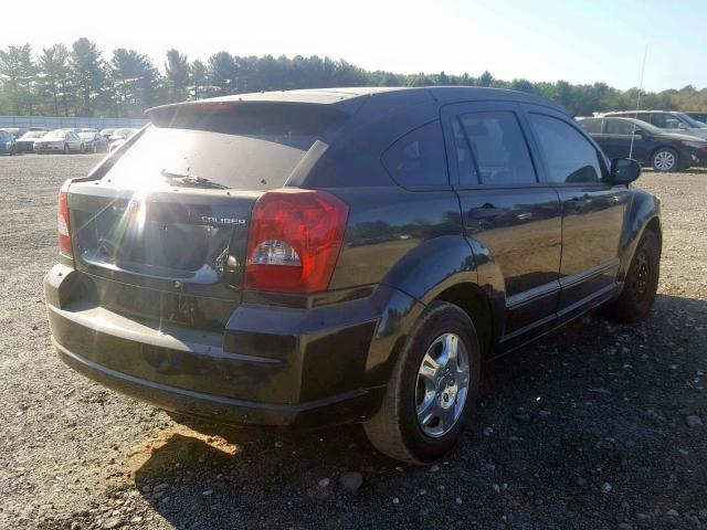 1B3HB28B98D630068 - 2008 DODGE CALIBER BLACK photo 4