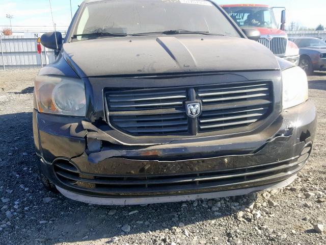 1B3HB28B98D630068 - 2008 DODGE CALIBER BLACK photo 9