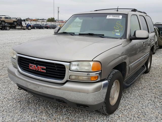 1GKEC13Z62R206391 - 2002 GMC YUKON TAN photo 2