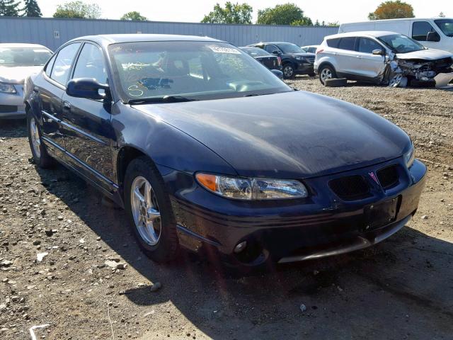 1G2WP52K61F107607 - 2001 PONTIAC GRAND PRIX Կապույտ լուսանկար 1