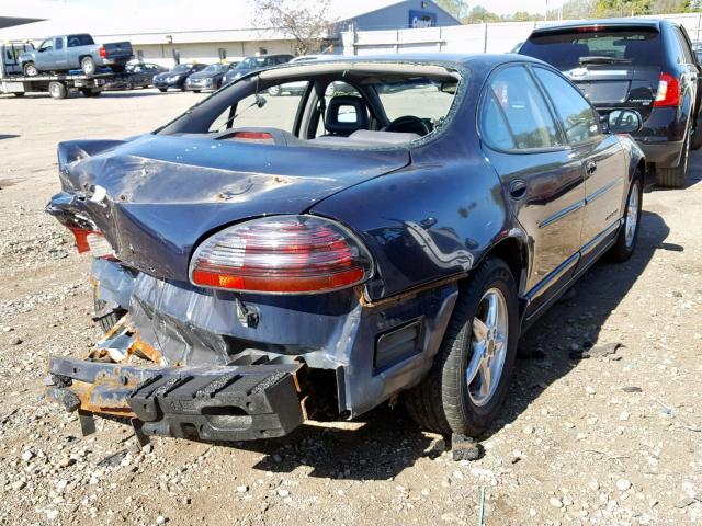 1G2WP52K61F107607 - 2001 PONTIAC GRAND PRIX Կապույտ լուսանկար 4