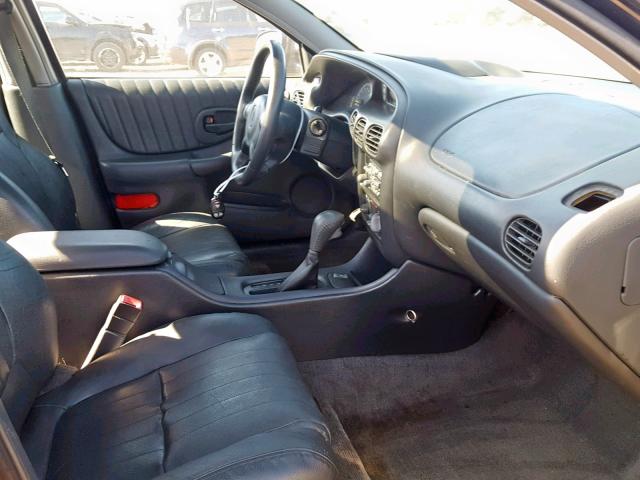 1G2WP52K61F107607 - 2001 PONTIAC GRAND PRIX Կապույտ լուսանկար 5