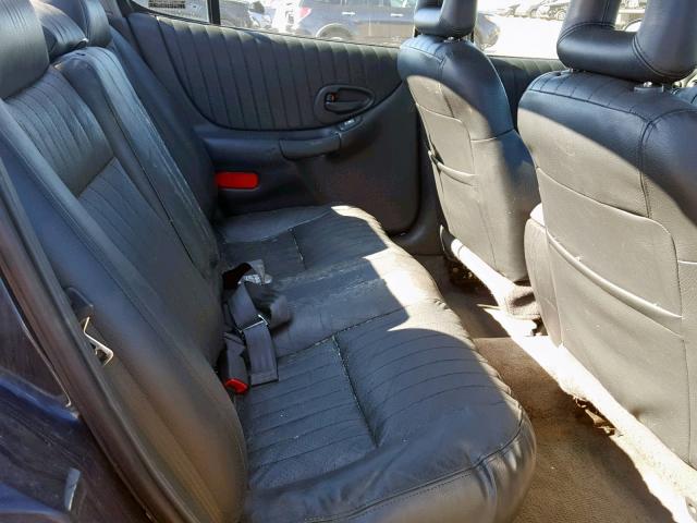 1G2WP52K61F107607 - 2001 PONTIAC GRAND PRIX Կապույտ լուսանկար 6