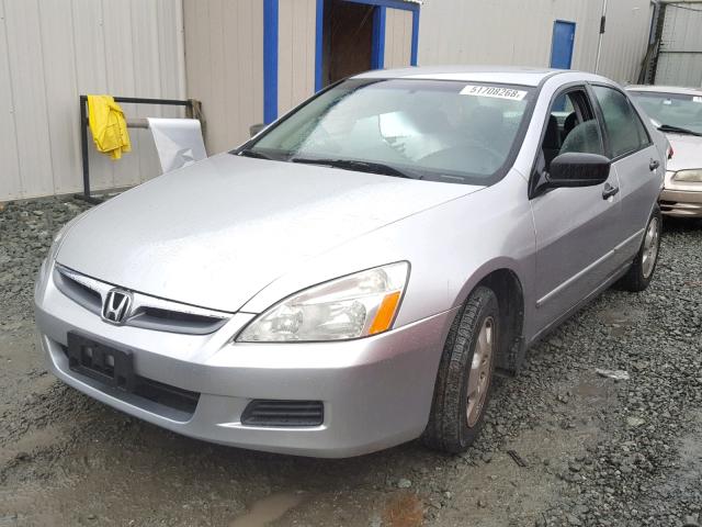 1HGCM56116A112177 - 2006 HONDA ACCORD VAL SILVER photo 2