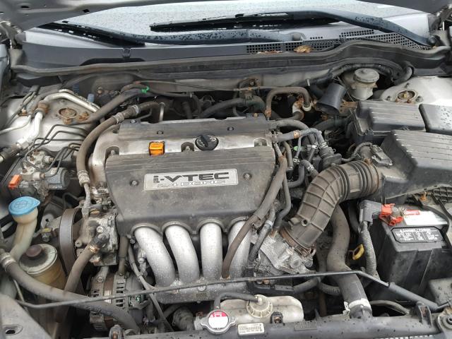 1HGCM56116A112177 - 2006 HONDA ACCORD VAL SILVER photo 7