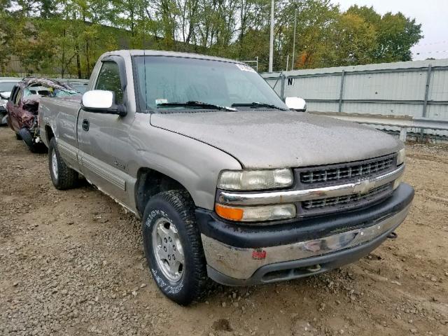 1GCEK14T3XE117711 - 1999 CHEVROLET SILVERADO TAN photo 1