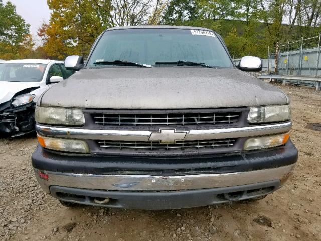 1GCEK14T3XE117711 - 1999 CHEVROLET SILVERADO TAN photo 9