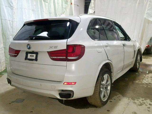 5UXKR6C55H0J84208 - 2017 BMW X5 XDRIVE5 WHITE photo 4