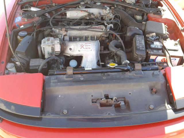 JT5ST87K9M0078865 - 1991 TOYOTA CELICA GT RED photo 7