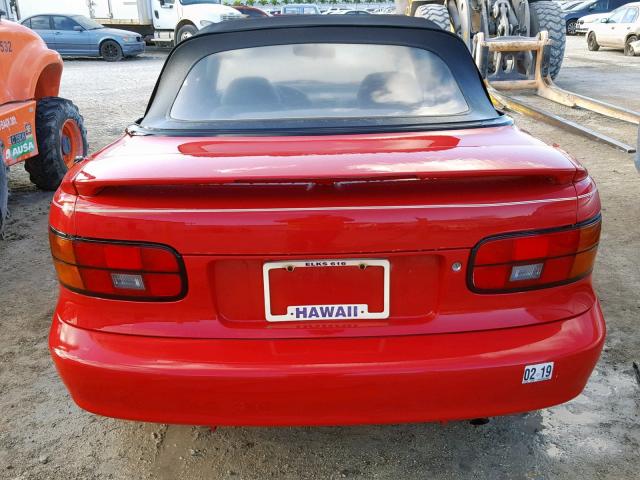 JT5ST87K9M0078865 - 1991 TOYOTA CELICA GT RED photo 9