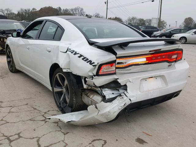 2C3CDXCT7DH677908 - 2013 DODGE CHARGER R/ WHITE photo 3