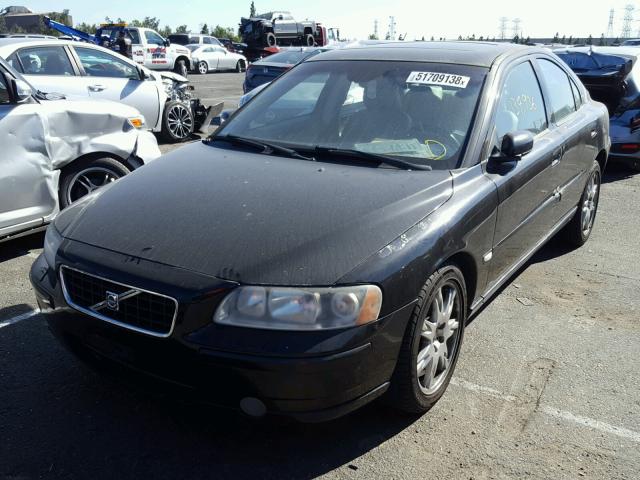 YV1RH592362544405 - 2006 VOLVO S60 2.5T BLACK photo 2