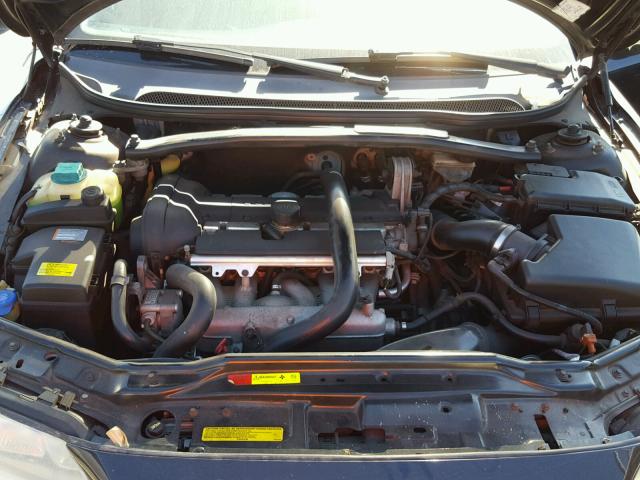 YV1RH592362544405 - 2006 VOLVO S60 2.5T BLACK photo 7