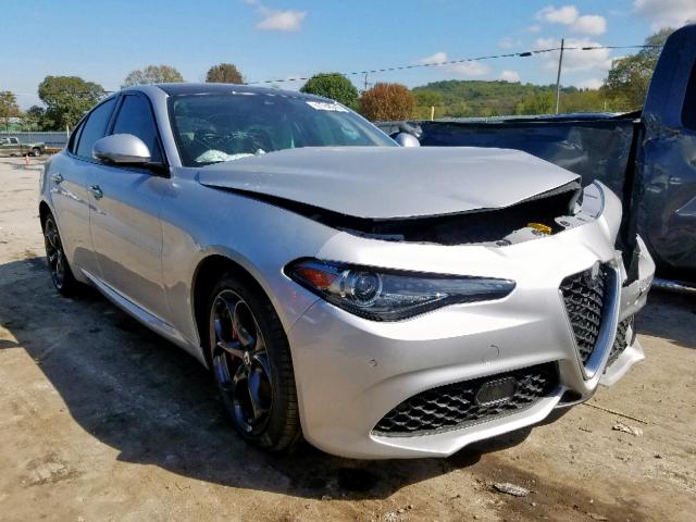 ZARFAEEN5H7546956 - 2017 ALFA ROMEO GIULIA TI SILVER photo 1