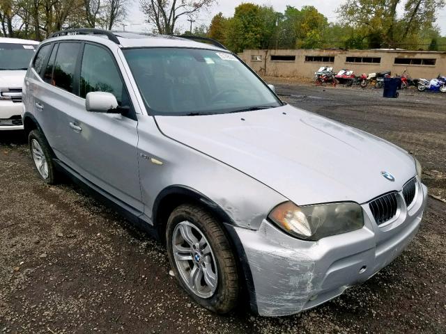 WBXPA93476WD30714 - 2006 BMW X3 3.0I SILVER photo 1