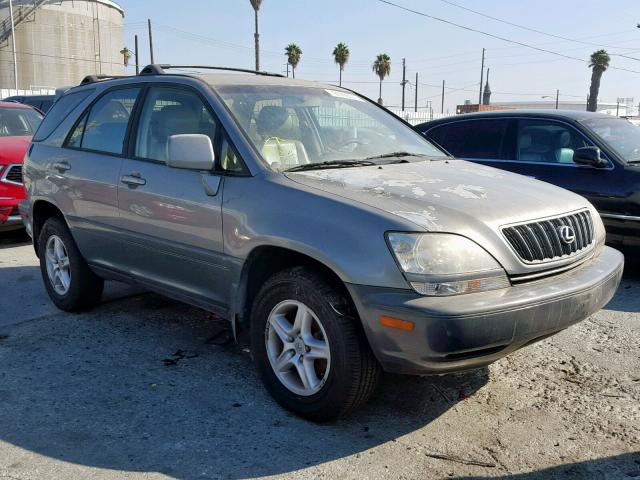 JTJGF10U010086155 - 2001 LEXUS RX 300 GRAY photo 1