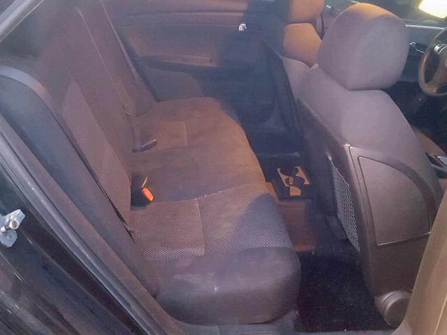 1G1ZH57B48F165698 - 2008 CHEVROLET MALIBU 1LT BLACK photo 6