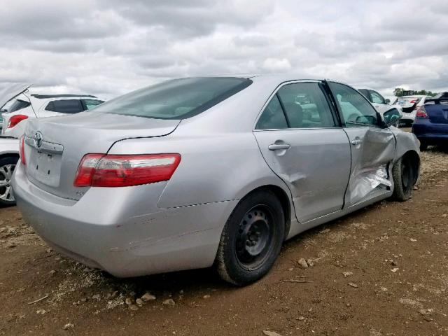 4T4BE46K49R069601 - 2009 TOYOTA CAMRY BASE SILVER photo 4