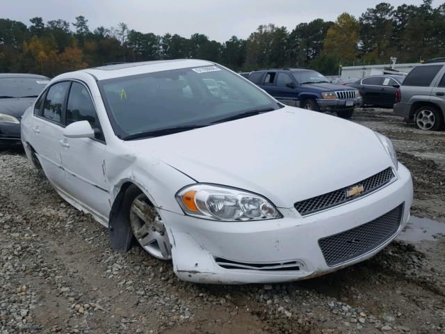 2G1WB5E30E1160565 - 2014 CHEVROLET IMPALA LIM WHITE photo 1