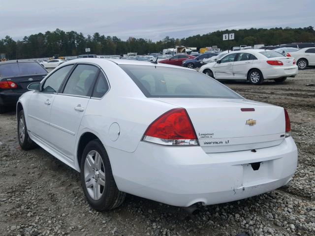 2G1WB5E30E1160565 - 2014 CHEVROLET IMPALA LIM WHITE photo 3