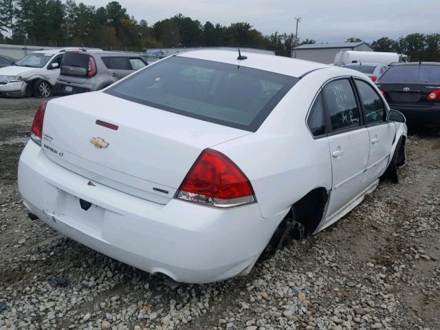 2G1WB5E30E1160565 - 2014 CHEVROLET IMPALA LIM WHITE photo 4