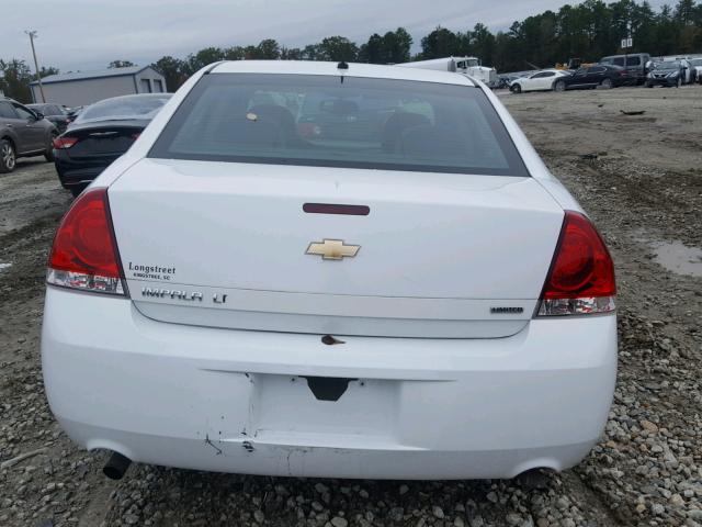 2G1WB5E30E1160565 - 2014 CHEVROLET IMPALA LIM WHITE photo 9