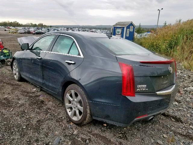 1G6AG5RX6E0148127 - 2014 CADILLAC ATS GRAY photo 3