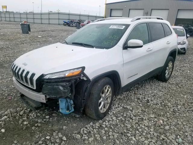 1C4PJMCS4GW296048 - 2016 JEEP CHEROKEE L WHITE photo 2