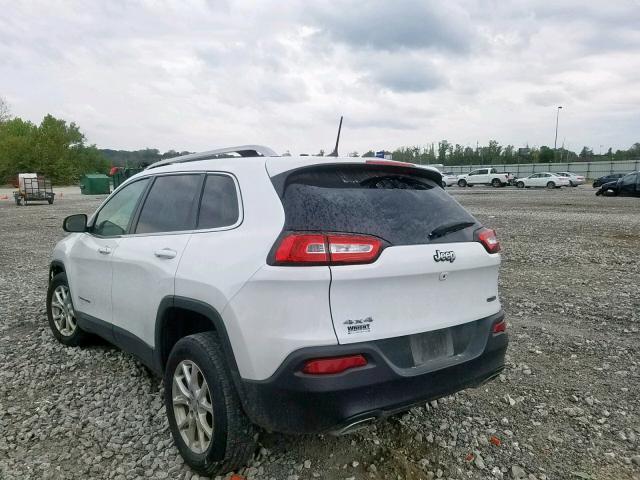 1C4PJMCS4GW296048 - 2016 JEEP CHEROKEE L WHITE photo 3