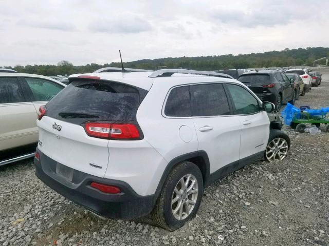 1C4PJMCS4GW296048 - 2016 JEEP CHEROKEE L WHITE photo 4