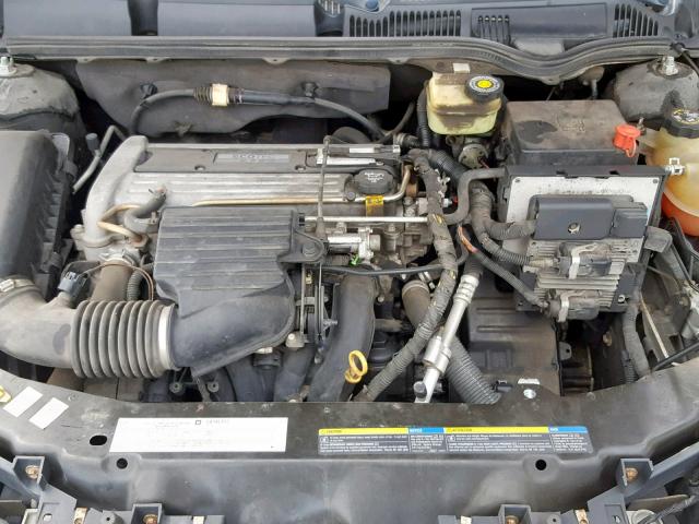 1G8AN12FX4Z104858 - 2004 SATURN ION LEVEL RED photo 7