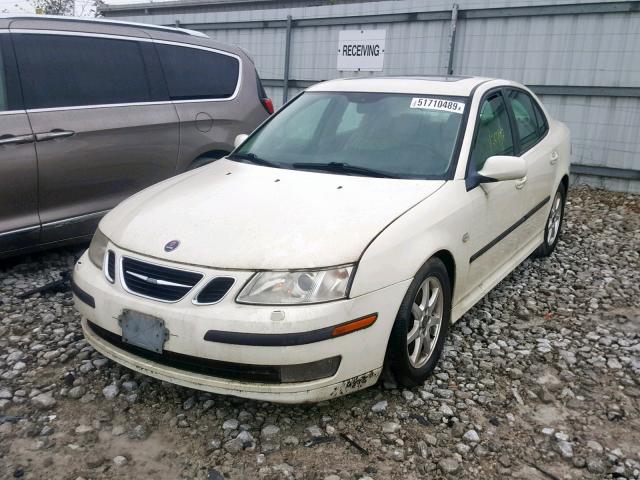 YS3FD49Y071120392 - 2007 SAAB 9-3 2.0T CREAM photo 2