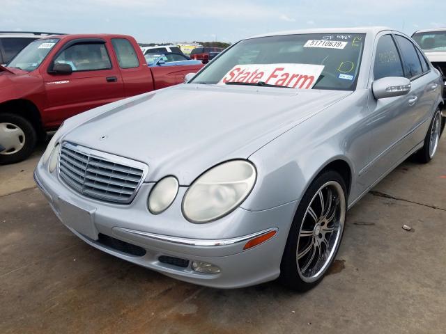 WDBUF65J13A153603 - 2003 MERCEDES-BENZ E 320 SILVER photo 2