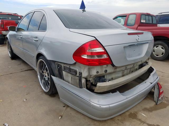 WDBUF65J13A153603 - 2003 MERCEDES-BENZ E 320 SILVER photo 3