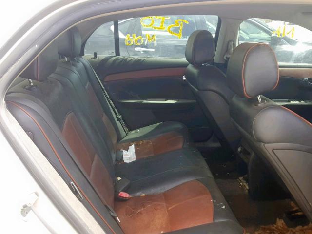 1G1ZK57788F188737 - 2008 CHEVROLET MALIBU LTZ ვერცხლისფერი ფოტო 6